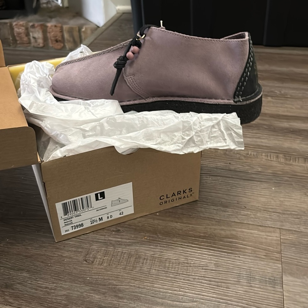Clark’s lavender shoes NWT